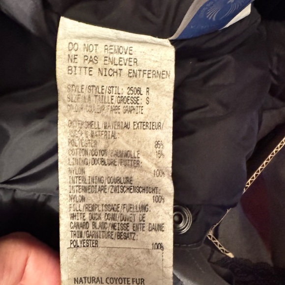 Canada Goose Gray Puffer Jacket - Picture 8 of 10